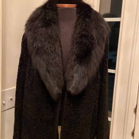 Genuine Swakara Fur Jacket - Picture 13 of 16